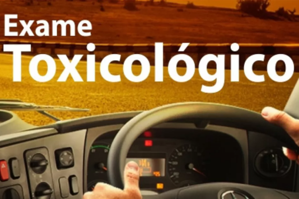 EXAME TOXICOLÓGICO PARA MOTORISTAS DE CAMINHÕES, VANS E ÔNIBUS